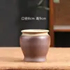 Maceta Vintage de Vidrio Esmerilado para Suculentas para Uso en el Hogar, Maceta de Cerámica Transpirable de Barro Grueso para Control de Raíces de Plantas Pequeñas Viejas, Venta Especial de Liquidación