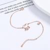 Pulsera Candado Xiangyun Ping An para Mujer de Plata de Ley 925 Nicho ins Exquisita Pulsera de Campana de Mariposa Blanca Joyería para Novias