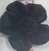 9cm Elegante Exquisito Couro Sintético Couro PU Combinação de Flores Bolsa de Flores Flor Decorativa para Sapato Acessórios de Joias para Cabelo DIY Atacado