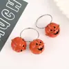Decoración Festiva Personalizada Divertida Calabaza Campana Llavero para Mascotas Accesorios para Ropa Colgante Halloween Campana Decorativa