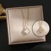 Pulseira de Trevo da Sorte Dupla Face em Madrepérola Versão Coreana para Mulheres, Estilo Ins de Moda de Luxo Leve, Pulseira com Diamantes que Não Desbota