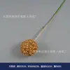 Fruta vermelha Fruto de azevinho Romã Caqui Folha de leque dourado folha de ginkgo atacado Balde da sorte de Ano Novo arranjo de flores eucalipto simulação
