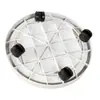 Prato para Vaso de Flores 360 Base com Rodinhas Universal Base para Vaso de Flores em Resina Bandeja para Suculentas com Rodinhas Prato para Vaso de Flores Espessado