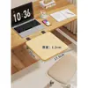 Escritorio de Computadora Extensión Placa de Extensión Reposamanos Teclado Reposabrazos Sin Taladro Nogal Negro Soporte Alargado Ensanchado