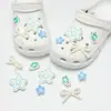 Zuecos Lindos y de Moda Estilo Ins Accesorios DIY Hebillas de Zapato Desmontables Flor de Zapato de Ballet Dibujos Animados 3D Accesorios