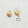 Pingente de Concha de Liga DIY Estilo Oceano Charme de Concha Brinco Colar Pulseira Artesanais Acessórios de Joia Venda por Atacado