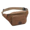 Riñonera para Hombre y Mujer, Multifuncional, Gran Capacidad, Resistente al Desgaste, Lona Impermeable, Cartera para Exteriores, Bolsa para Cajero, Impermeable Ligera para Hombre