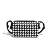 Nuevo Modelo B de Principios de Primavera Bolso Tejido para Mujer con Acabado de Alta Gama, Bolso Cruzado Simple tipo Bucle para Cámara, Bolso Pequeño Cuadrado Casual de Hombro Cruzado