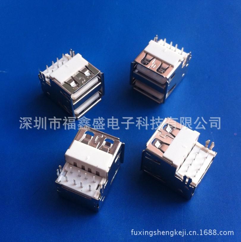 福鑫盛电子科技USB沉板式90度插板