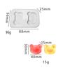 Novo Molde de Pinça Boneca Desenho Animado Gato Durian Artificial Biscoito Bolo DIY Manual Molde de Silicone