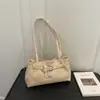 Moda Tendencia Estilo Coreano Otoño 2026 Nuevo Bolso de Hombro Único Versátil Hebilla Simple Diseño Retro