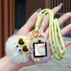 Adecuado para Correa para el Cuello del Reloj Inteligente para Niños Huawei 3Pro/5X/5 Versión Activa Gafas Bola de Pelo 4Pro Colgante Correa
