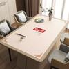 Mantel de Mesa de Comedor Guofeng Impermeable y a Prueba de Aceite Mantel No Lavable Mesa de Comedor de Madera Maciza Tela para Mesa de Café Rectangular Mantel para Mesa de Arroz Mantel con Aislamiento Térmico