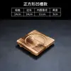 Esterilla para Olla de Piedra y Olla de Barro, Esterilla Aislante de Calor para Estufa de Carbón, Esterilla para Preparar Té, Esterilla de Madera, Base para Olla de Barro, Bandeja, Placa de Hierro, Esterilla de Tabla de Madera