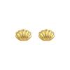 Moda Nueva 2022 Vacaciones Francesas Vintage Aretes de Concha Clip para Oreja Portador de Oreja para Mujer Sin Agujeros en las Orejas Sentido de Alta Gama Nicho