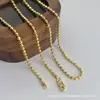 Acessórios DIY Chamativos, Corrente de Contas Simples, Colar de Contas Disco, Corrente Laser, Corrente de Contas Ondulada, Joias Simples, Corrente Lisa Atacado