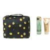 Fábrica de bolsas de cosméticos al por mayor bolsa de lavado multifuncional de viaje portátil para damas impermeable bolsa de almacenamiento para avión