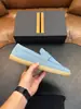 Mocasines de mezclilla para hombre, ZEG zapatos casuales slip-on de suela blanda, Multicolores transfronterizos europeos y americanos en stock