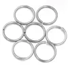 Accesorios para Joyería DIY Materiales Hechos a Mano Alambre de Acero Inoxidable Anillos Cortados Conectores para Collar Pulsera Anillo Individual Acero de Titanio Anillos Abiertos