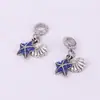 Contas com furo grande de concha de estrela-do-mar tropical Acessórios de joias transfronteiriços Panjia Acessórios de pulseira de liga metálica fábrica direta joias