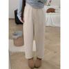 Pantalones de Cachemir Casual Estilo Coreano Versátiles Cálidos con Cordones para Niños Otoño/Invierno 2023 Nuevos