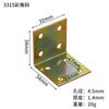Escuadra de Ángulo Recto de 90 Grados en Forma de L en Forma de T Soporte Triangular para Estante Herraje Conector Escuadra de Refuerzo para Esquina de Gabinete