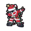 Broches Criativos Europeus e Americanos de Halloween, Insígnias Personalizadas Estilo Papai Noel, Pins Decorativos Divertidos para Roupas e Bolsas