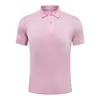 Camisa polo de malla de secado rápido, ropa de trabajo personalizada con logo impreso, cuello camisero, color liso, manga corta, camisa publicitaria hecha a medida, ropa de trabajo corporativa