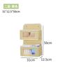 Bolsa Colgante Transfronteriza para Puerta para Organizar Artículos Varios y Juguetes en el Dormitorio, Bolsa de Almacenamiento para Ropa Interior Montada en la Pared con Múltiples Compartimentos