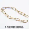 Corrente de Suspensão Corrente de Suspensão de Ferro Lustre de Velas de Cristal Lâmpada Oval Retrô Corrente de Suspensão Acessórios de Iluminação Galvanizados Antiferrugem