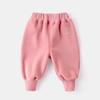 Pantalones de terciopelo para bebé Ollie, pantalones de invierno gruesos para bebé, pantalones casuales con forro polar para niños, pantalones cálidos de otoño e invierno para hombre, de moda