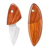 Mini Porquinho Gordo Faca de Bolso Faca Expressa Faca para Frutas e Legumes Portátil para Exterior Camping Dormitório Faca de Frutas Faca Multiuso