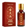 Líquido de Moxabustão de Medicina Herbal Chinesa Personalizado OEM para Articulações, Joelhos, Cintura e Pernas; Massageador Térmico de Penetração Profunda com Líquido de Moxabustão; Óleo para Meridianos com Esfera Rolante