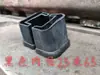 Aleación de aluminio accesorios para escalera de tijera escalera plegable protectores de esquina engrosados antideslizantes resistentes al desgaste almohadillas de cuero cubiertas para pies fundas de goma para escalera