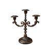 Retro estilo europeu castiçal de ferro fundido romântico à luz de velas adereços de jantar vitrine de mesa de banquete de casamento ornamentos de decoração de casa