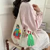 Trabalho Portátil Tricô Simples Ombro Único Verão Japonês Bolsa Tote Nova Bolsa Coreana Grande Capacidade Fashionável 2026 Feminina