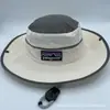 Chapéu de Cowboy Ocidental de Verão Unissex Chapéu de Sol Chapéu de Proteção Solar de Aba Larga para Acampamento ao Ar Livre Secagem Rápida Respirável Chapéu de Pescador