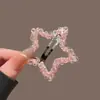 Grampo de Cabelo BB Nuvem com Strass de Temperamento para Franja Lateral de Bebê Feminina Acessório de Cabeça Grampo de Cabelo Vazado de Alta Qualidade