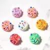 Nuevas miniaturas de pastel de resina para DIY, imanes para refrigerador, decoraciones para fundas de teléfono, accesorios para el cabello, parches para pasadores, adornos 3D, accesorios pequeños