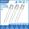 F5/5MM borda plana transparente LED monocromático indicador de linha embutido conta de luz perna longa perna curta diodo emissor de luz led