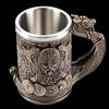 Venda Quente Transfronteiriça Nova Caneca de Cerveja Viking Medieval Europeia Caneca Viking Decorativa Personalizada Água