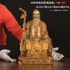 Venta al por mayor Latón Divino Doctor Hua Tuo Estatuas Adornos Museo de Medicina Tradicional China Farmacia Sun Simiao Hua Tuo Rey de la Medicina Sabio Médico estatuas de bronce ofrecidas
