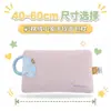 Bolsa de Mão de Veludo Xadrez Almofada de Pão Macia Fofa de Pelúcia Alça Portátil Almofada de Cochilo para Escritório Almofada de Encosto de Sofá Almofada Fofa Fofa