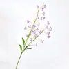 Flores artificiales de lirio del valle, arreglos florales decorativos de lujo de alta gama para la sala de estar, centro de mesa y decoraciones de flores artificiales para la mesa del comedor