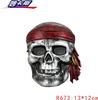 Novo Adesivo de Crânio Personalidade Crânio Pirata Adesivo de Carro Crânio Demoníaco Adesivo de Carro Crânio Horror R673