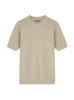 Camiseta de Punto de Manga Corta para Hombre Verano Fina Estilo Coreano Marca de Moda Ropa Casual Sentido Explosivo del Diseño Temperamento Camiseta de Media Manga