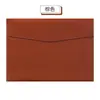 Bolsa para documentos a4 bolsa de armazenamento para documentos grande capacidade estudantes universitários pasta com fecho feminino escritório comercial atacado