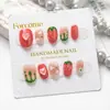 Uñas Postizas Cortas Verano Dulce Ojo de Gato Cielo Estrellado Fabricante de Uñas Postizas Venta al por Mayor