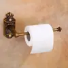 Toallero de estilo europeo, antiguo juego de colgante para baño, de aluminio, para colgar en la pared, con herrajes tallados vintage.