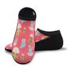 Zapatos de playa para hombre y mujer para buceo y esnórquel para niños para vadear y nadar zapatos suaves antideslizantes anticorte rojos zapatos y calcetines adherentes a la piel del pie